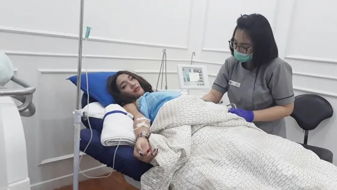 Lucinta jalani perawatan demi penampilan. © KapanLagi.com/Sahal