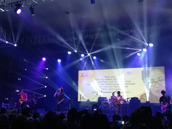 Letto meriahkan Mocosik festival 2018. © KapanLagi.com/Mathias Purwanto