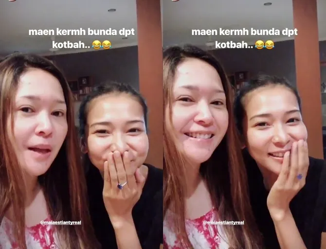 Nasehat Maia untuk Dita dan seluruh wanita di Indonesia. © instagram.com/ditaofficial.id