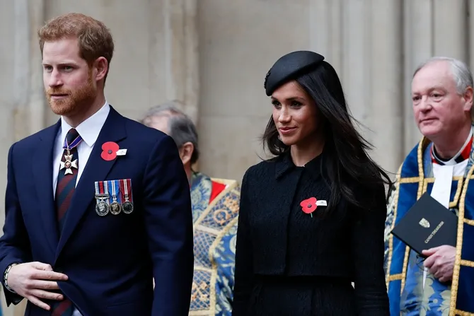 Kegiatan kebangsawanan Meghan dan Harry sudah dikosongkan sejak awal Mei. © AFP