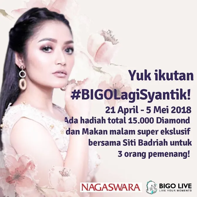 Siti Badriah kini akan menjadi juri BBB. (instagram.com/sitibadriahh)
