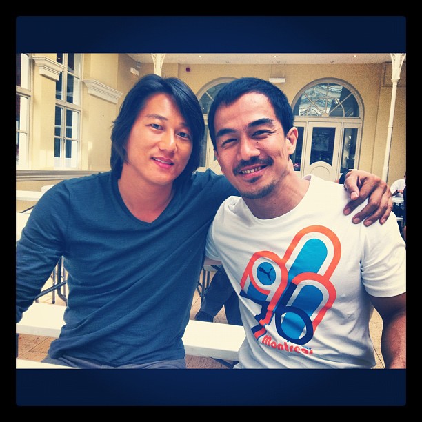 [FOTO] Joe Taslim Bersama Pemain 'THE FAST AND THE FURIOUS 