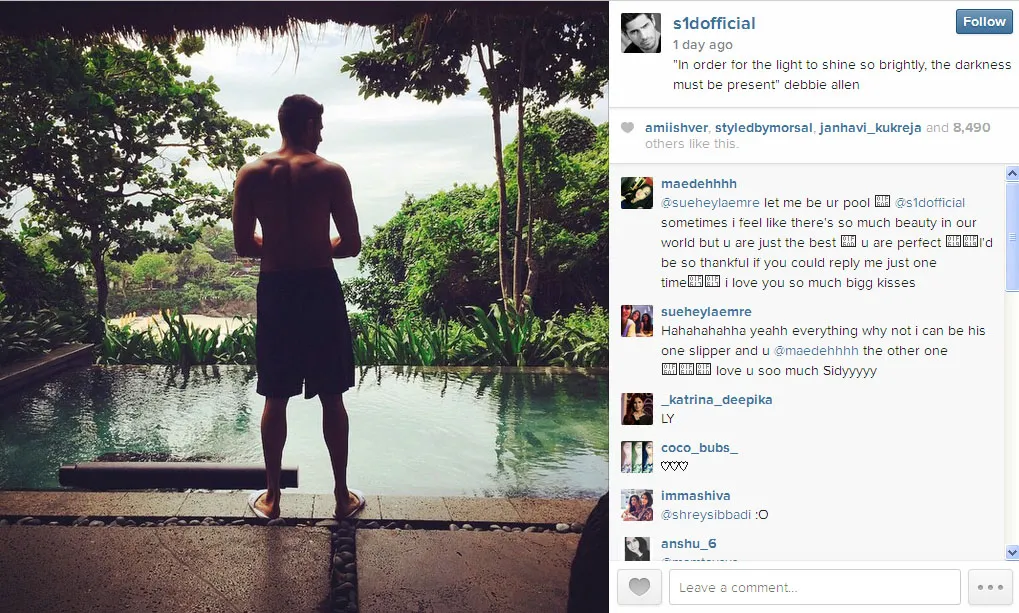 Ini dia foto Sidharth Malhotra pamer badan di Instagram pribadinya, bikin deg-degan @instagram.com/s1dofficial