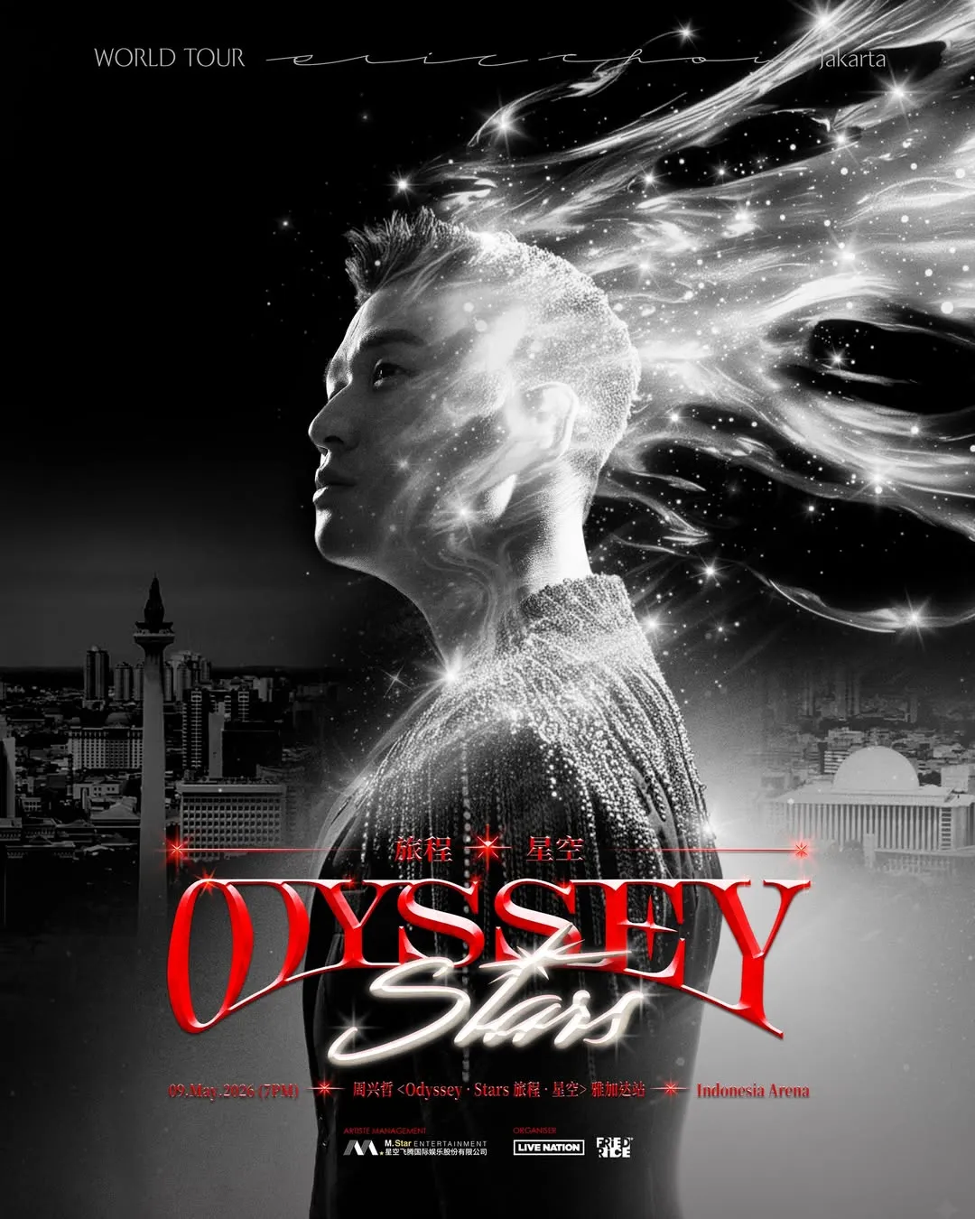 Poster Konser Eric Chou - instagram.com/@friedrice.live