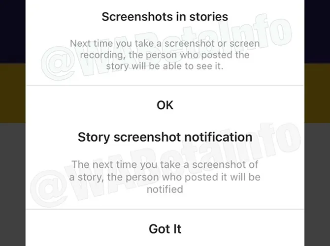 Fitur notifikasi yang tengah dicoba oleh Instagram (Credit: WABetaInfo)