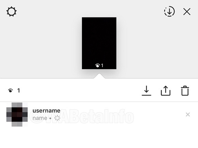 Di sini user bisa melihat apakah user lain mengambil screenshot atau merekam Instastory miliknya. (Credit: WABetaInfo)