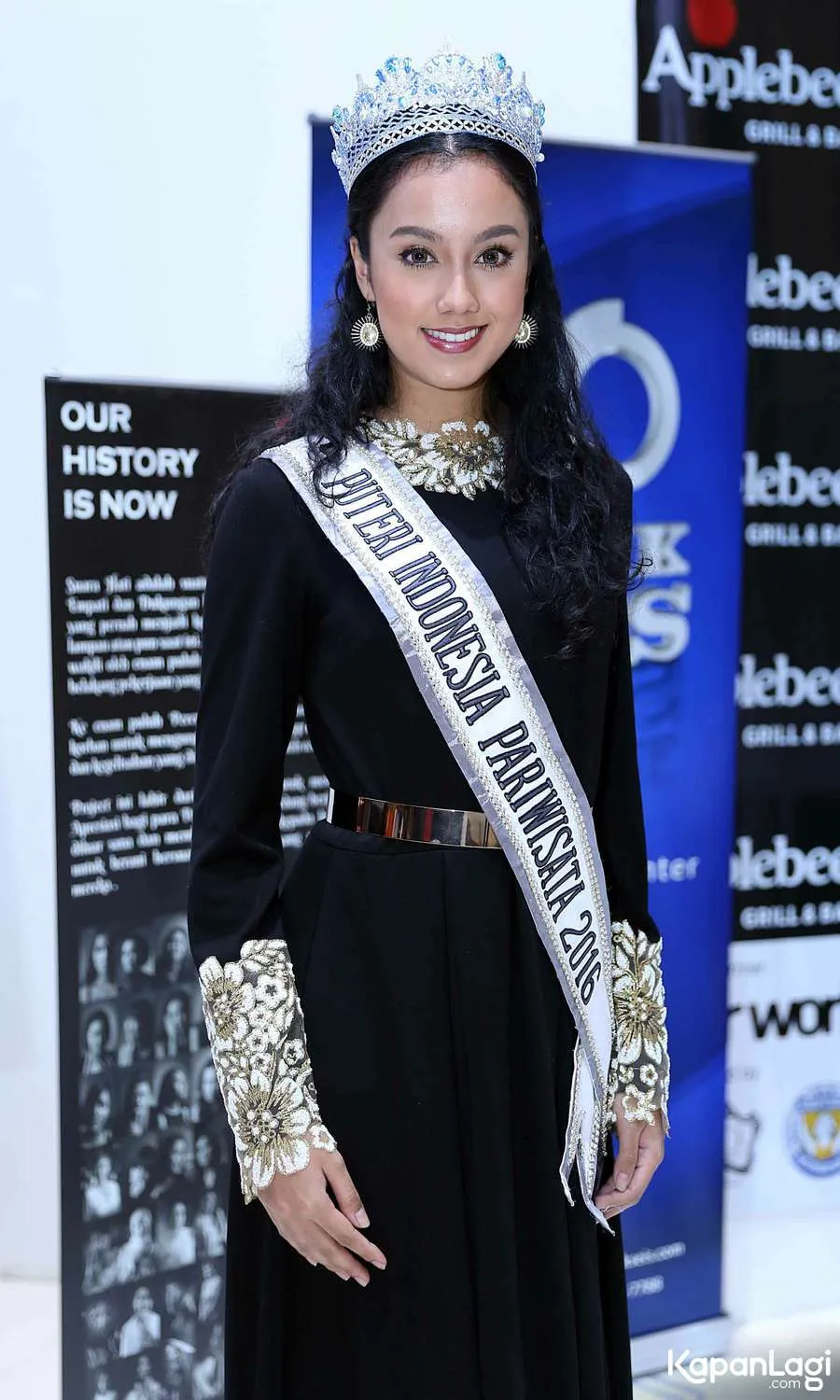 Intan Aletrino promosikan daerah wisata di Indonesia. ©KapanLagi.com/Agus Apriyanto