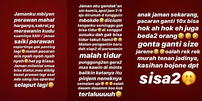 Soal Keperawanan
