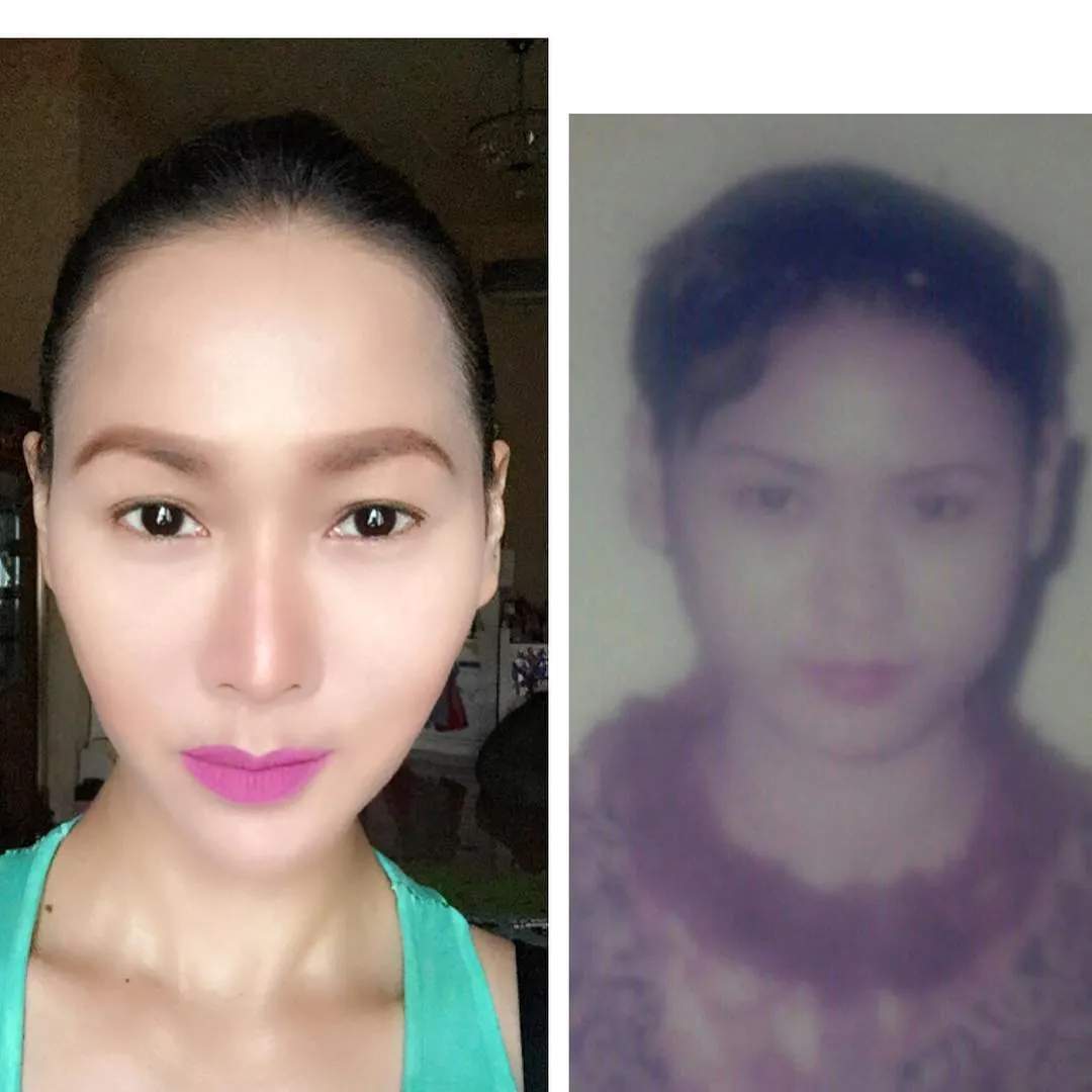 Inul now and then © Instagram/inul.d
