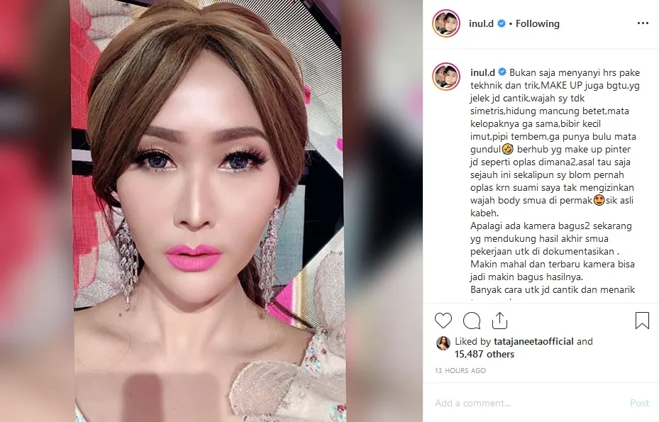 Inul Daratista ©instagram.com/inul.d