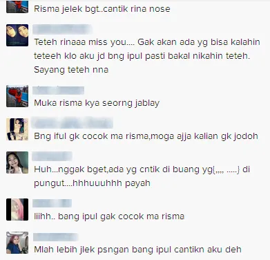 Komentar netizen mengenai Risma / © Instagram