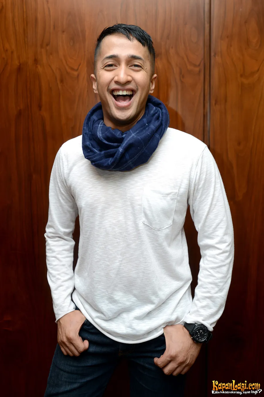 Irfan Hakim jual suara di PETUALANGAN SINGA PEMBERANI MAGILIKA/©Kapanlagi.com®/Bambang