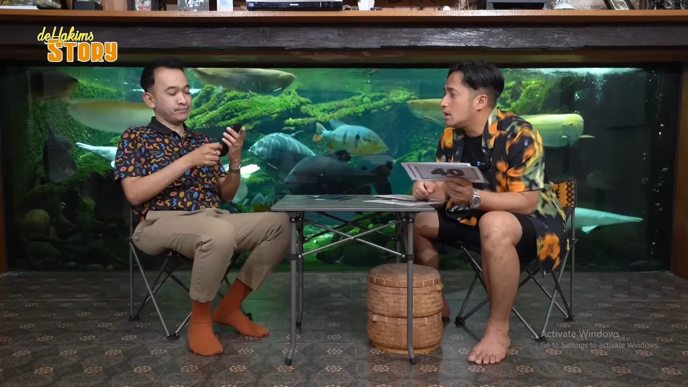 Potret Ruben Onsu dan Irfan Hakim (Credit: Youtube/deHakims Story)