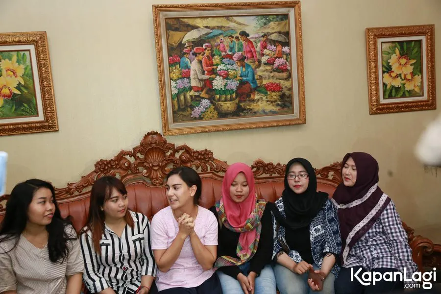 Irish Bella mengaku selalu dapatkan dukungan fans. ŠKapanLagi.com/Agus Apriyanto