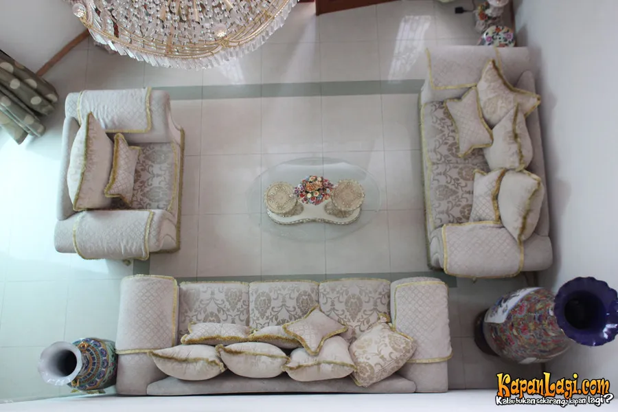 Interior rumah Irma.