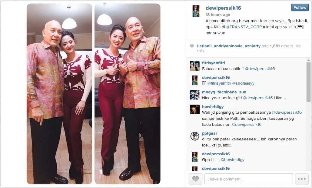 ©instagram/dewiperssik16