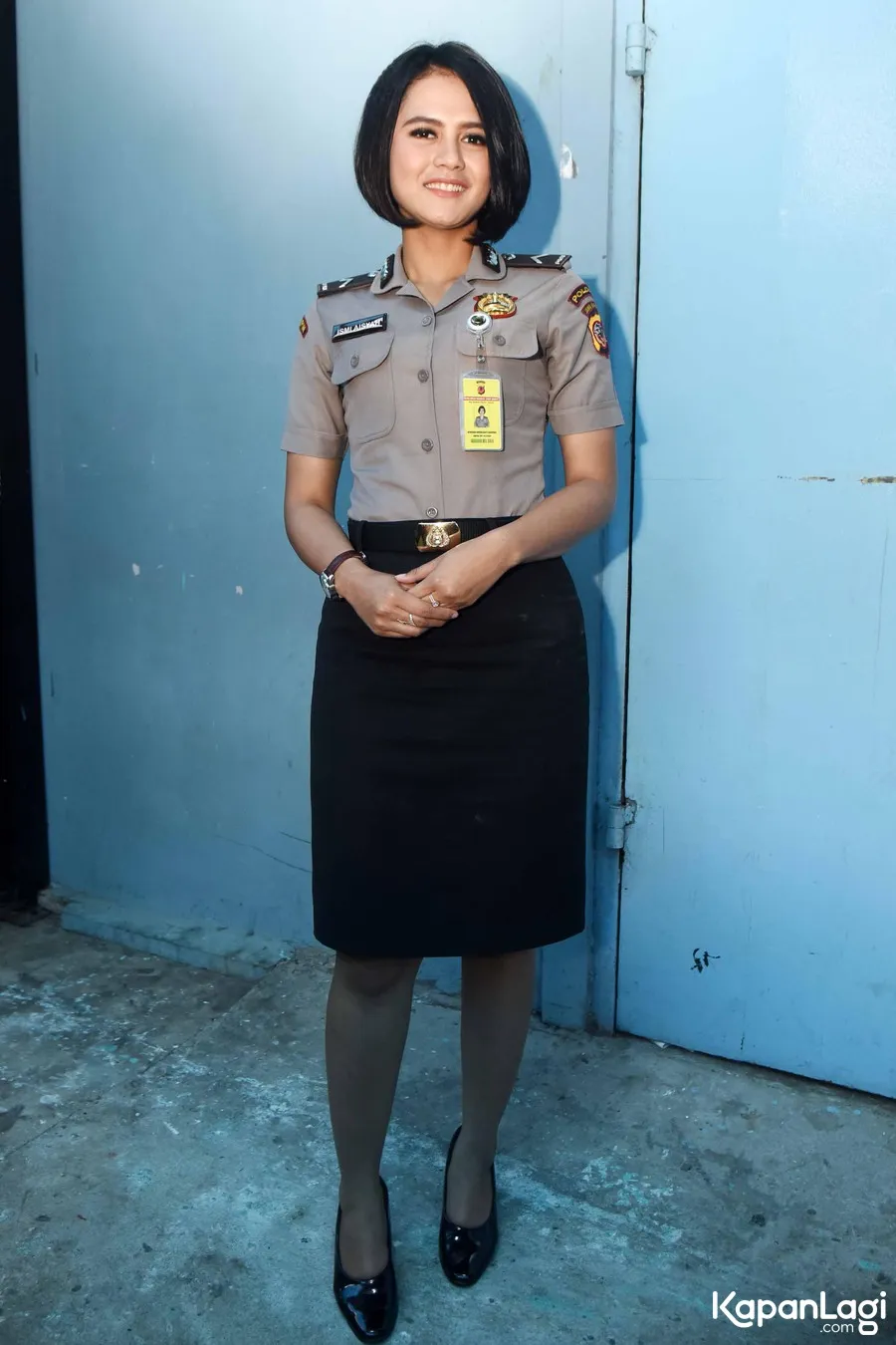 Bripda Ismi senang karena kekasih tak mempermasalahkan ketenarannya/©KapanLagi.com®/Budy Santoso