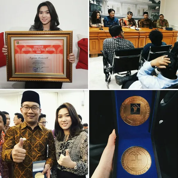 Isyana Sarasvati dapat penghargaan dari pemerintah © Instagram.com/isyanasarasvati