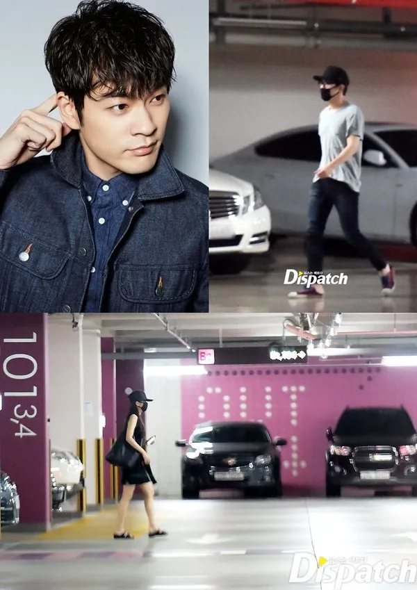 (Atas) Jang Ki Ha saat akan menemui IU. © istimewa
