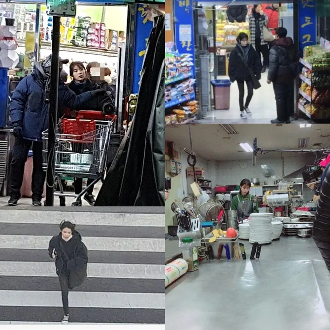 IU syuting drama terbarunya MY AHJUSSI. © allkpop.com