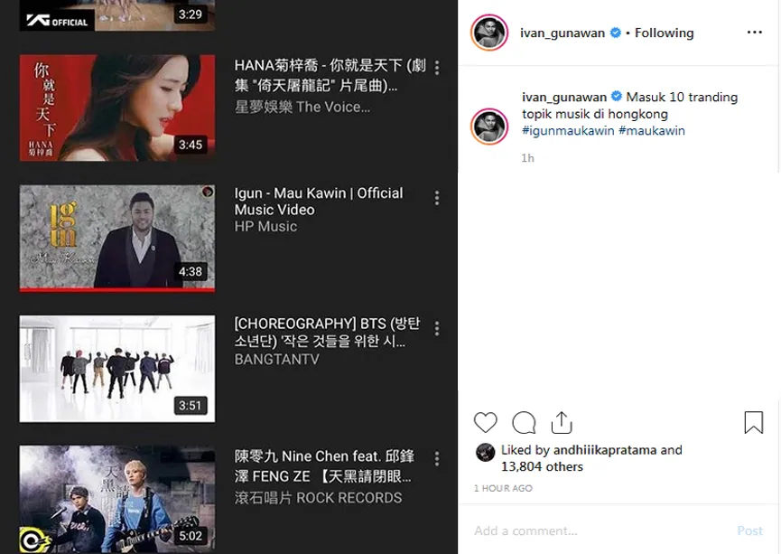 Video trending Ivan Gunawan credit: instagram.com/ivan_gunawan