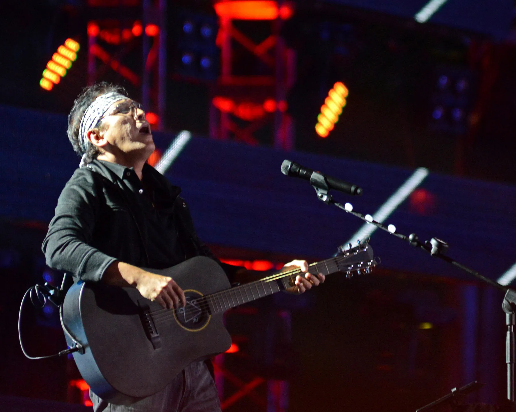 Iwan Fals selalu membawa pesan moral yang kuat dalam setiap lirik yang diciptakannya @KapanLagi.com/Bambang E Ros