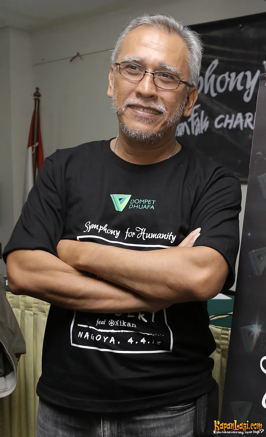 Iwan berharap masalah asap segera selesai © KapanLagi.com®/Agus Apriyanto