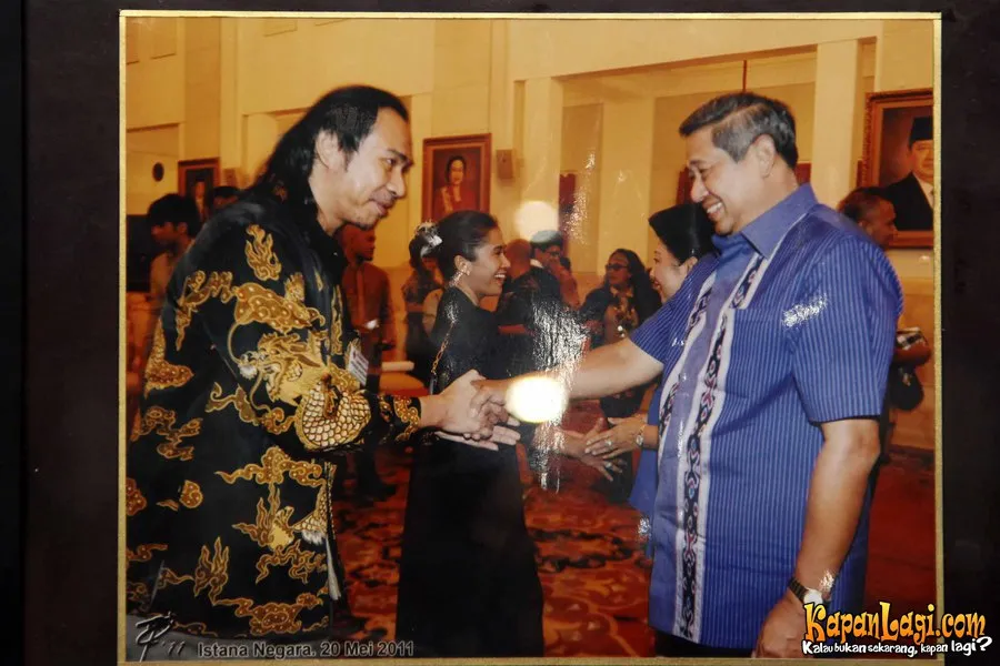 Iwan Husna ketika di Istana Negara @foto: KapanLagi.com®/Muhammad Rasyad