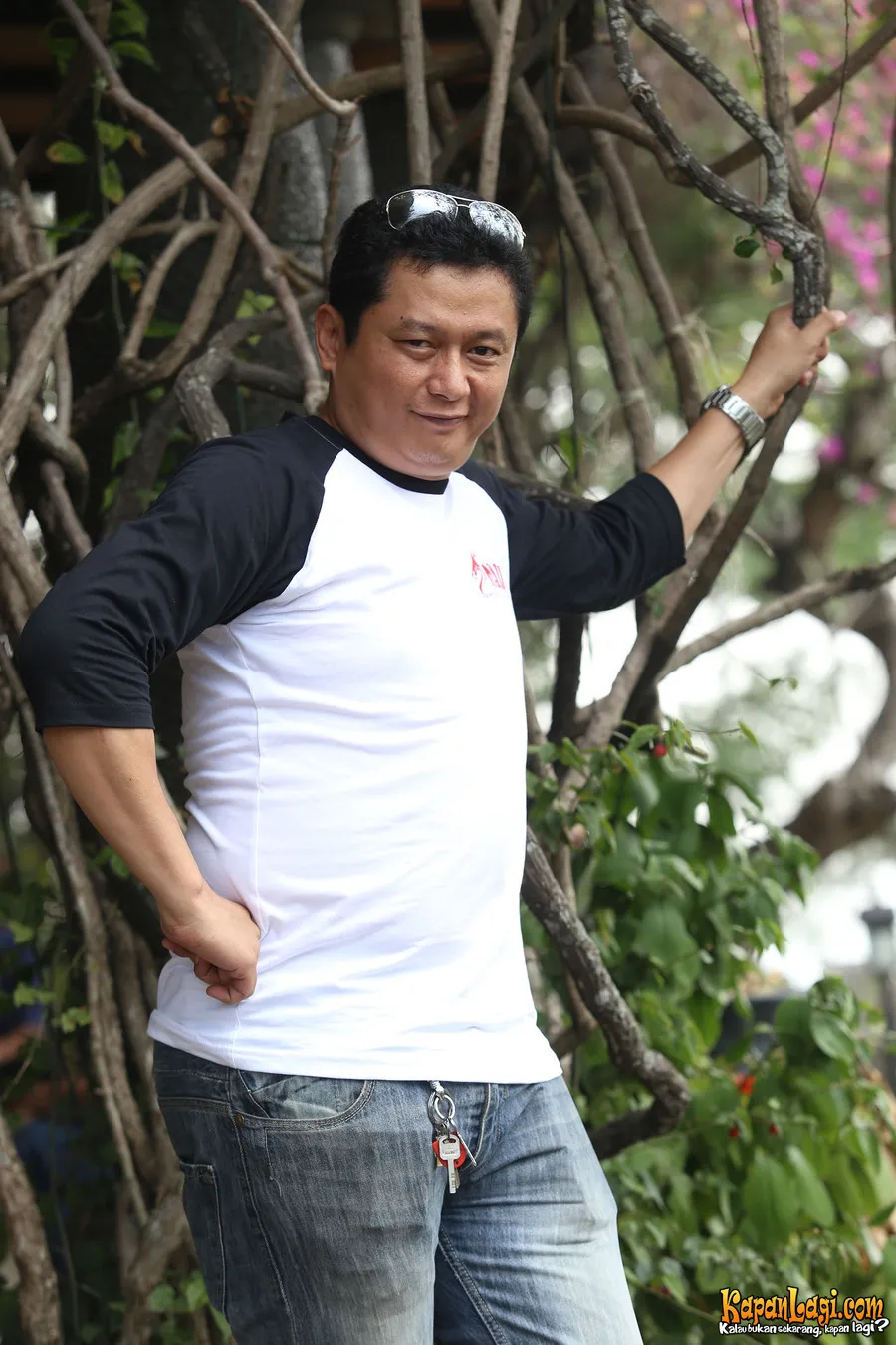 Jarang muncul, Iszur Muchtar kini main film horor komedi. ©KapanLagi.com/Budy Santoso