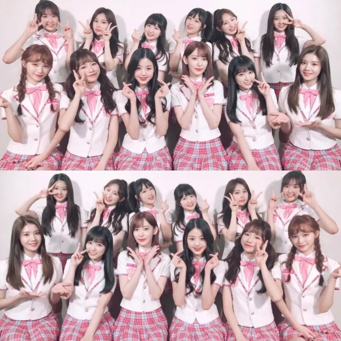 IZ*ONE © instagram.com/official_izone