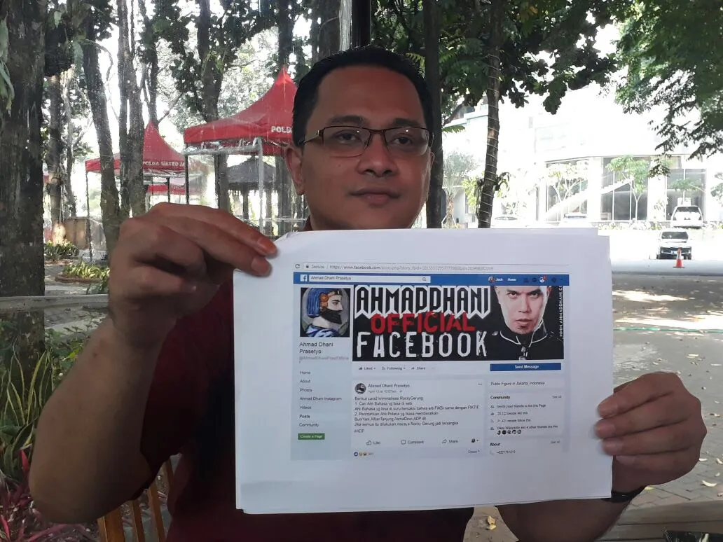 Jack Boyd yang tak terima dengan pernyataan Dhani © KapanLagi.com®/Abbas Adi Nugroho