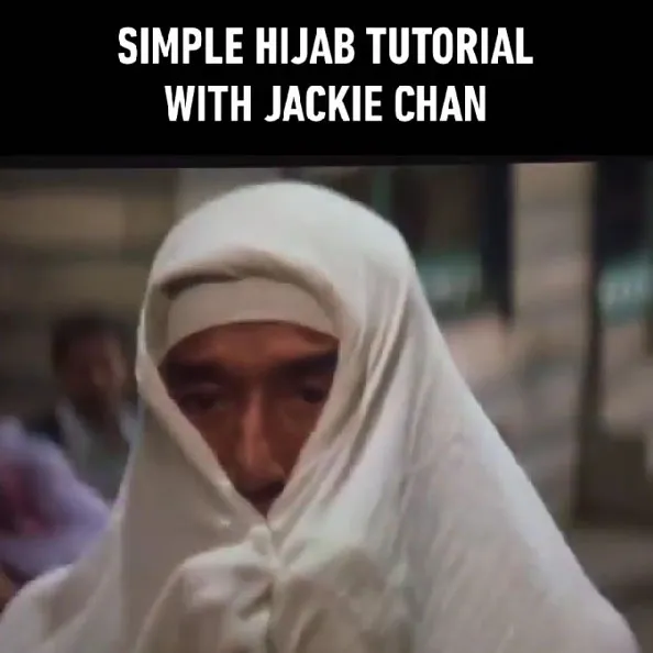 Jackie Chan dalam hijab