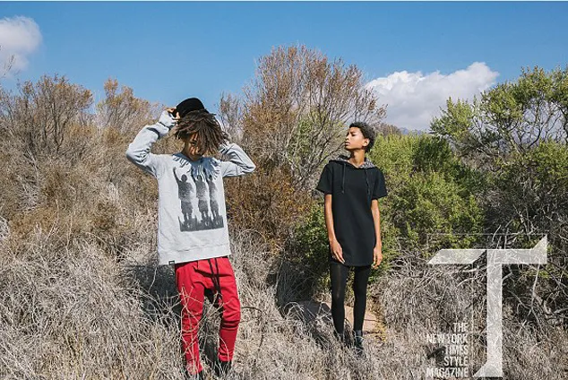 Jaden dan Willow benci sekolah @ T Magazine