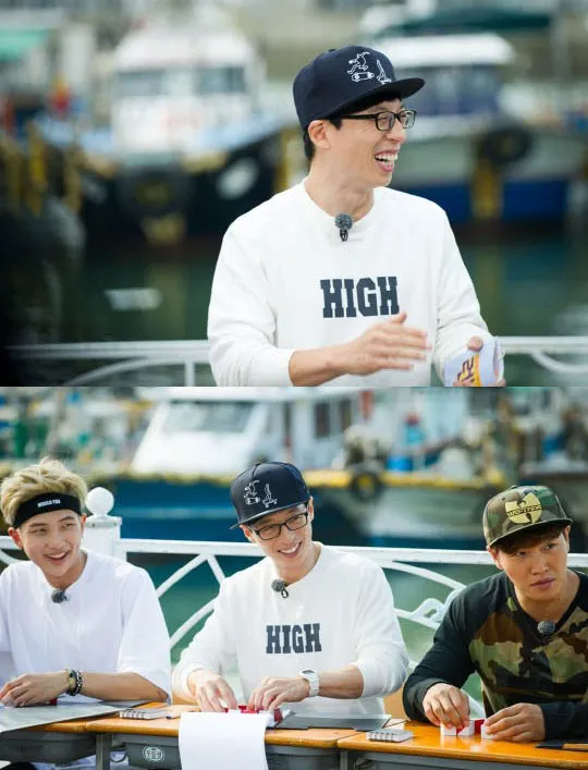 Yoo Jae Suk yang ternyata memiliki IQ paling tinggi di antara member Running Man. ©soompi.com