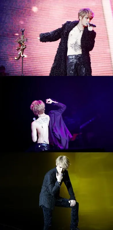 Aksi memukau Jaejoong JYJ saat konser di China ©C-JeS Entertainment