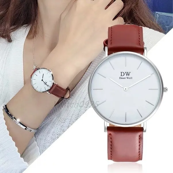 Jam Tangan DW Kulit Kaca Belimbing C20.