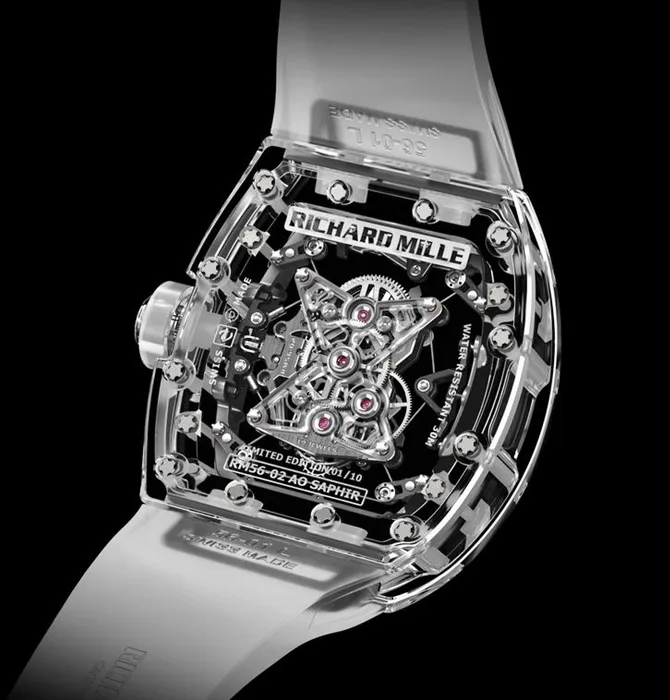 Setiap komponen dibuat dengan detil. © Richard Mille