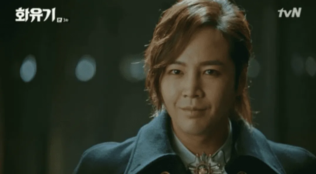Jang Geun Suk jadi cameo sebagai Siluman Merak di HWAYUGI. © tvN