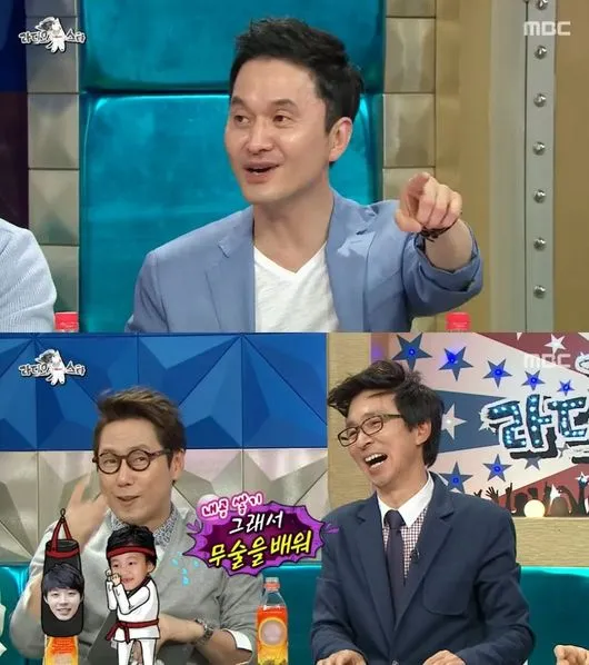 Jung Hyun Sung menceritakan asal mula kedua anaknya belajar taekwondo. ©soompi.com