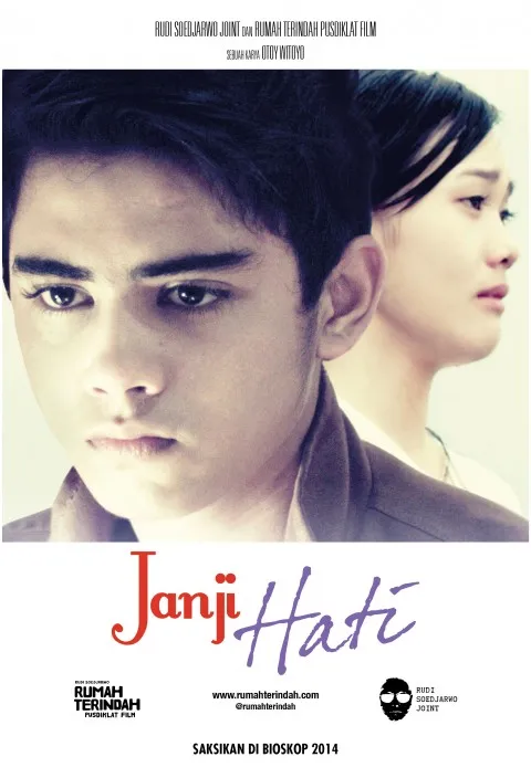 poster janji hati tonjolkan wajah aliando syarief
