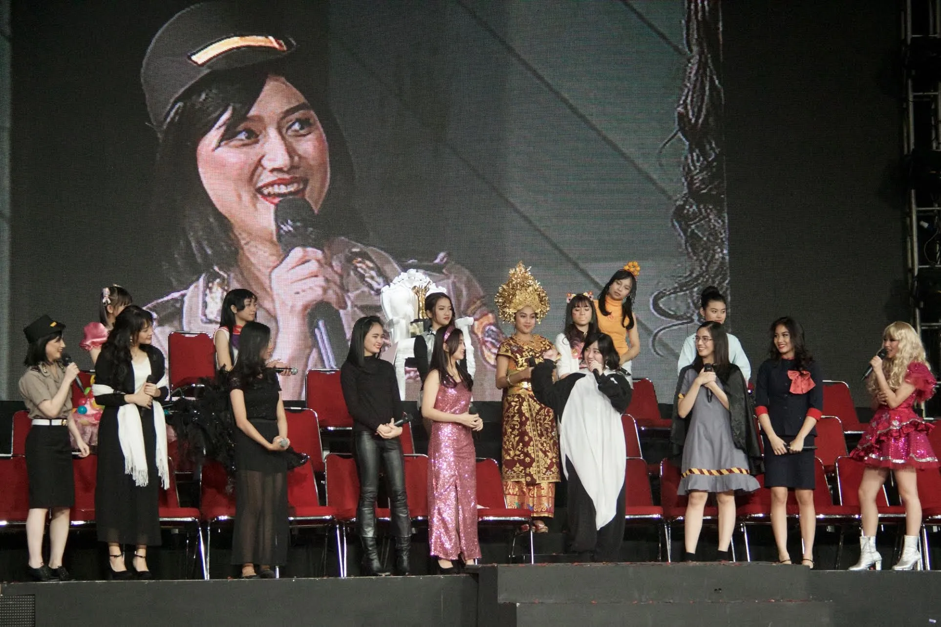 Para peserta Janken Competition JKT48 © KapanLagi.com/Djoko Poerwanto