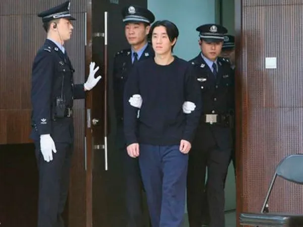 Jaycee Chan ketika dibebaskan @foto: lollipop.sg