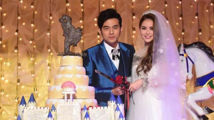 Pesta pernikahan mewah Jay Chou dan Hannah QUinlivan di Taiwan. @xin.msn.com