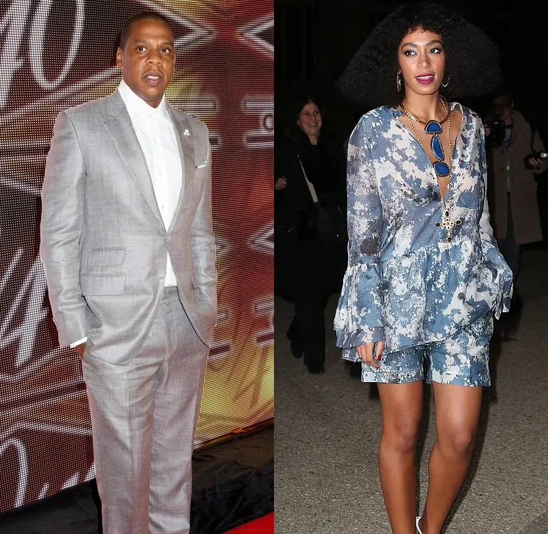 Jay Z dan Solange Knowles @ wenn via aceshowbiz.com