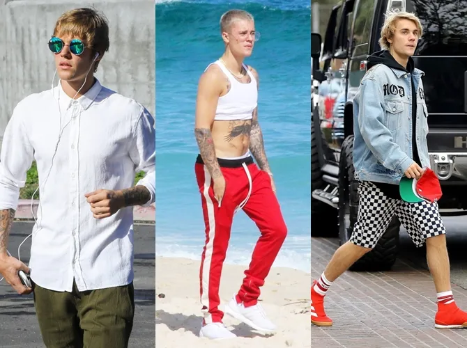 Beragam penampilan Bieber di 2017