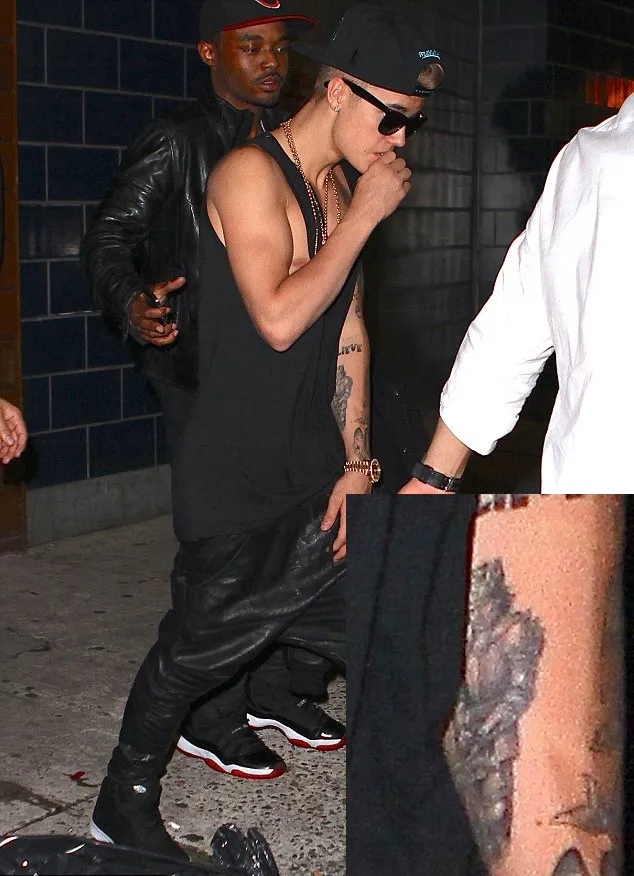 Justin Bieber @ dailymail.co.uk