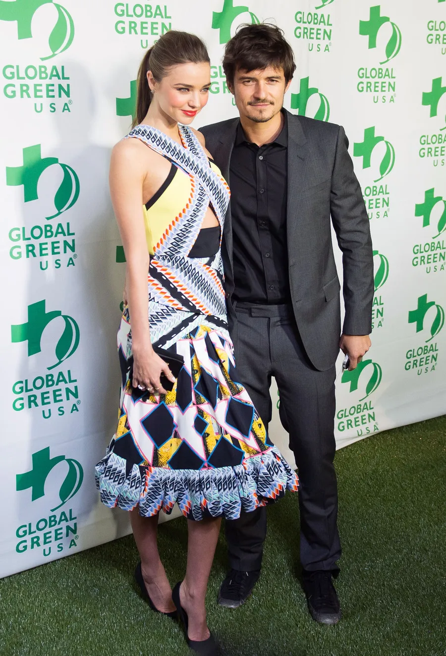 Miranda Kerr dan Orlando Bloom @ fameflynet.com