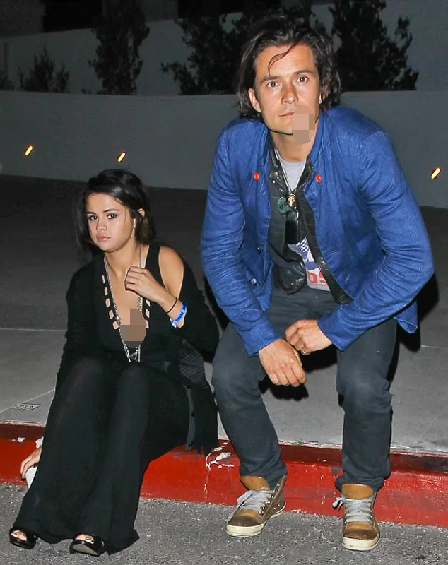 Selena dan Orlando pun juga sempat dekat @ dailymail.co.uk/AKM-GSI