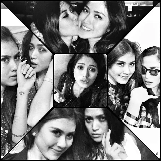 Keakraban Jessica Iskandar dan Syahnaz Shadiqa © Instagram/Jessica Iskandar