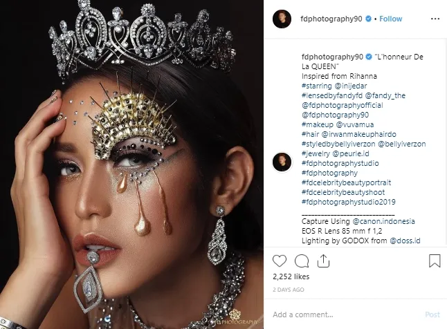 Terinspirasi Rihanna
